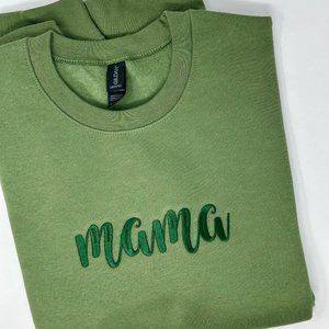 Embroidered Mama Sweatshirt